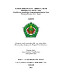 Analisa Faktor-Faktor Yang Mempengaruhi Penyerapan
Anggaran