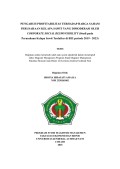 Pengaruh  Profitabilitas   terhadap  harga Saham  Perusahaan  Kelapa  Sawit  yang  Dimoderasi   oleh   Corporate  Social Responsibility (Studi pada Perusahaan Kelapa Sawit Terdaftar di BEi periode (2019-2023).